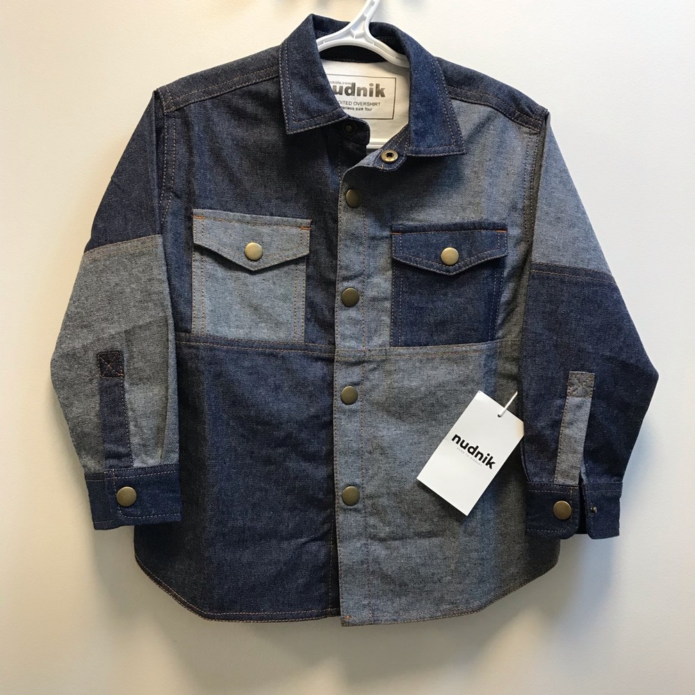 Nudnik Denim Patchwork Jacket